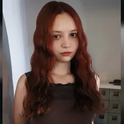 ブリーチなしダブルカラー💫（暖色カラー🍒）＋ウル艶トリートメント★