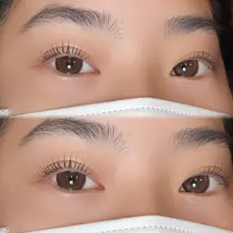 【3月限定❕】人気ＮO.1✨🎀韓国束感まつ毛パーマ🎀パリジェンヌ風デザインも🙆🏻‍♀️