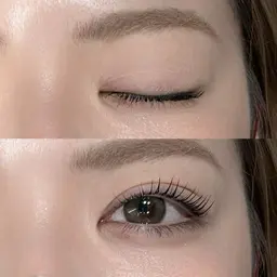 【ミニモ限定】まつ毛パーマ🍀根元からあげてぱっちりに✨韓国風束感仕上げ