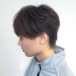 メンズカット＋ブリーチなしWカラー🫧(ブリーチはしたくないけど明るくしたい方🙋🏻)