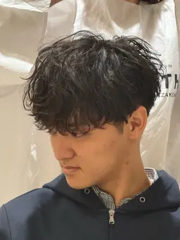 【ご新規様限定】メンズカット✂️＋美眉パーマ