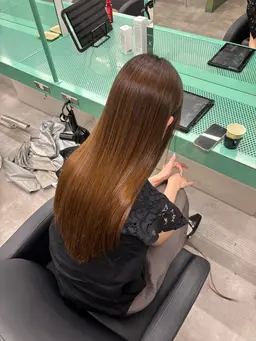 【お悩み解決◎】顔周り縮毛矯正＋カット＋TOKIO TR