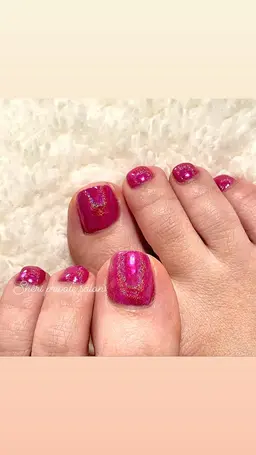 マグネットorミラーorユニコーン✨ご新規オフ無料！爪形成、ケア、保湿込