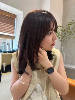 【ミニモ限定クーポン🐬💕】カット＆ケアカラー