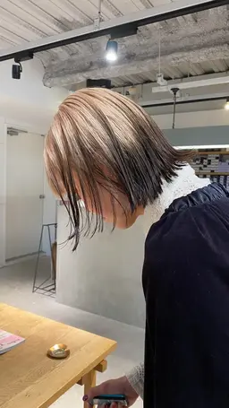 ブリーチダブルカラー🫧（透明感up）