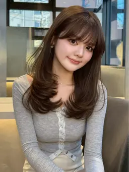 【似合わせ🩷】韓国風レイヤーカット✂️✨＋シャンプー&トリートメント🫧