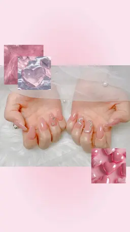 ( 学割 ) ワンカラー + 4本までアートかパーツ🎀