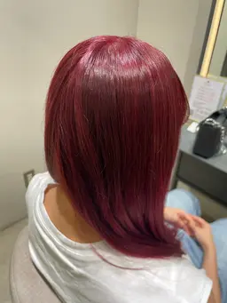 【低刺激】オーガニックカラー＋1STEPトリートメント