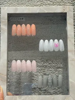 【新規限定オフ無料】シンプル定額ネイル