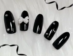 【カラー300種類以上🎀】オフなしハンド チップ長さだし ワンカラー🍓⏦゚⭑