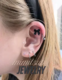 耳つぼジュエリー★定額パーツ両耳10粒 ￥2600