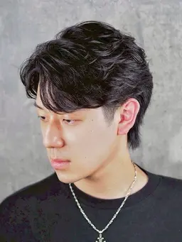 カット＆パーマ 朝❌