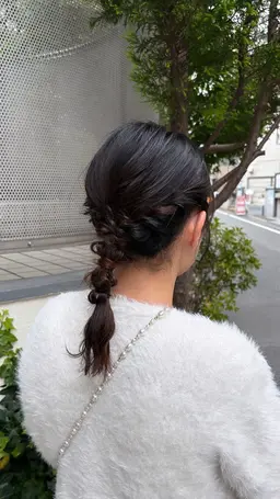🎀🎶同窓会前のヘアアレンジ🎀🎶