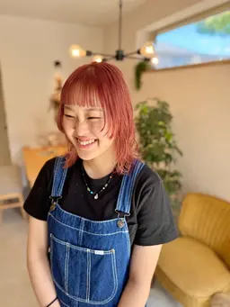 ケアブリーチ＋カラー＋ドライ