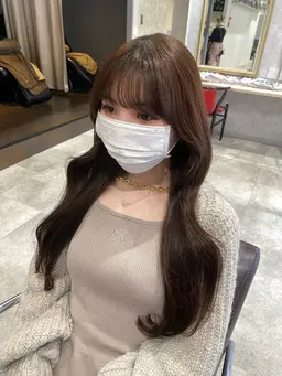 ロングレイヤーカット+トリートメント