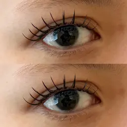 🧴120本 &Healthy🧴 エクステをつけた後にパーマをかける最新技法です♡  ぱっちりお目元お作りできます💞