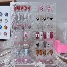 【ジェルオフ無料】💗大人気定額ワンホンネイル💅★色味の変更やパーツの配置替えももちろんOK！