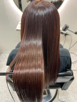 カット➕艶カラー➕髪質改善トリートメント
