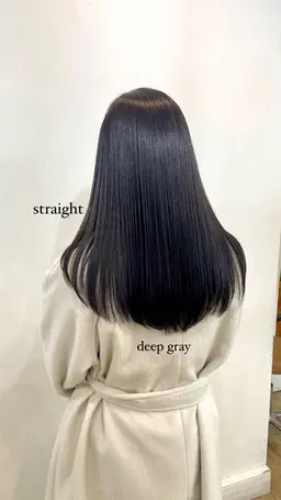 ✨髪質改善ストレート✨　似合わせカット➕コスメストレート ➕フルカラー➕高濃度保湿トリートメント