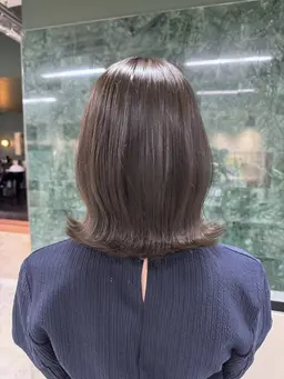 カット+透明感カラー