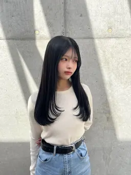 韓国風レイヤーカット お時間120分程頂いてます!