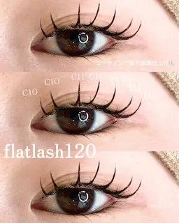 フラットラッシュ120本