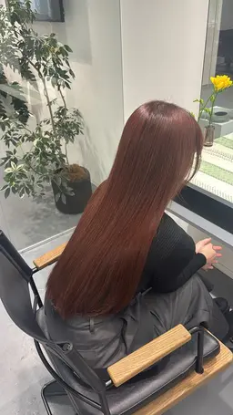 【限定日中クーポン‼️】ワンカラー＋トリートメント(ブリーチなし)