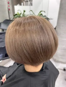 【☀️モーニングクーポン☀️】ダブルカラー業界最高濃度ブリーチ+カラー+アマトラトリートメント+毛先カット付き🫧