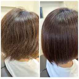 ツヤツヤショート縮毛矯正(カット➕トリートメント込み)