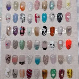 自爪2本アート￥3500（初回ソフトジェルオフ無料）