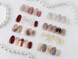 【ジェル】毎月デザインチェンジ💗定額アートコース🦋　※指名料¥660掛かります