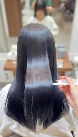 柔らかい仕上がり✨縮毛矯正×似合わせカット／4stepトリートメント🫧ホームケア付き♡