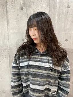 【モデル様限定】ロングレイヤーカット➕パーマ