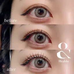 【新技法🔥】アンドヘルシー✨&Healthy✨マツエク装着後パーマをあてます⭐️モチアップ‼️