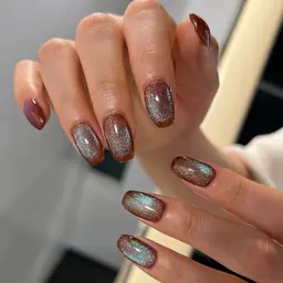 【他店オフあり】para gel🤍magnet nail🪄
