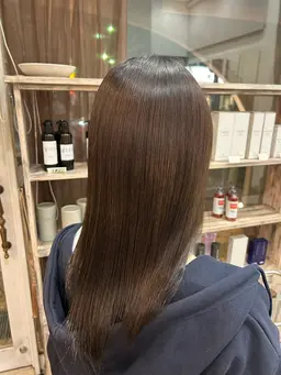 🉐ケアカラー＋髪質改善トリートメントピチキュア