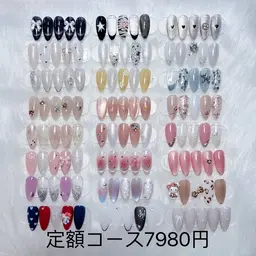【自爪】定額ネイル¥8980→¥7980