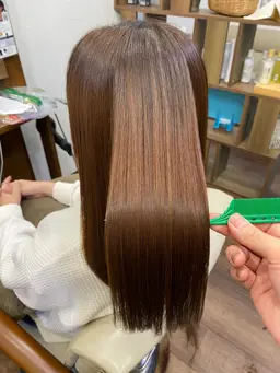 カット＋髪質改善フルカラー＋トリートメント