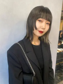 色戻し可能✈️黒染め風カラー