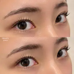 毛先まで黒艶☆ティントパーマ