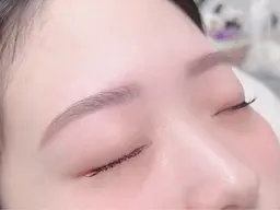 【張り付かないアイブロウパーマ】🫧スタイリング&ワックス込