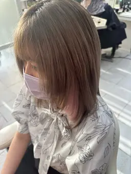 ブリーチ毛でも出来る！髪質改善ストレート🪞🪄