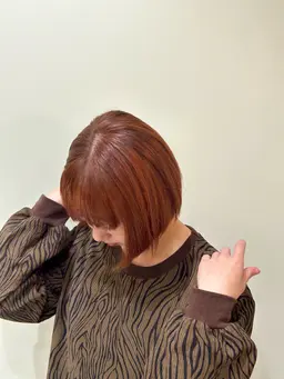 毛量調整(毛量、広がりを抑えたい方🙆🏼‍♀️) +トリートメント🛁🫧