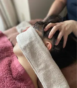 【初めての方限定クーポン！同じお値段でプラス10分♪】眼精疲労にも＊セミドライヘッドスパ40分