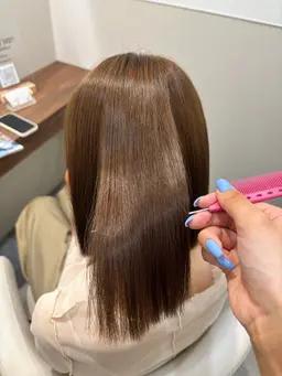 似合わせカット➕ストレート