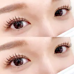 フラットラッシュ120本🤍🖤 (亀戸/錦糸町/小岩)