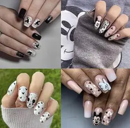 【付け替えオフ付】キャラクター定額ネイル ¥4,000