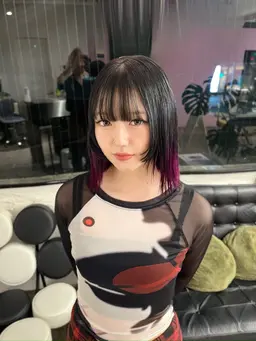 【🌜インナー、エンド、フェイスフレーミング🌛】ケアブリーチ➕カラー