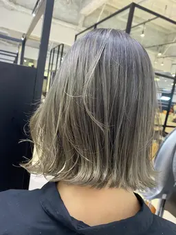 黒染めも🆗似合わせカット+似合わせカラー+aujuaヘアパック