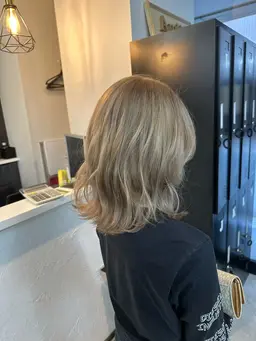 ダブルカラー+超音波トリートメント